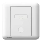 13A Fused Connection Unit, White Color, 86x86mm, Siemens (Delta Seata)