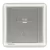 13A Fused Connection Unit, Dark Silver Color, 86x86mm, Siemens (Delta Seata)