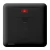 13A Fused Connection Unit with Indicator, Black Color, 86x86mm, Siemens (Delta Seata)