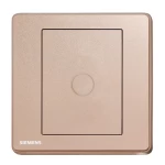 25A Connection Unit, Rose Gold Color, 86x86mm, Siemens (Delta Arina)