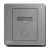 13A Fused Connection Unit, Dark Gray Color, 86x86mm, Siemens (Delta Arina)