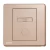 13A Fused Connection Unit, Rose Gold Color, 86x86mm, Siemens (Delta Arina)