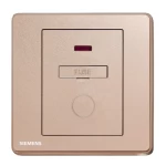 13A Fused Connection Unit with Indicator, Rose Gold Color, 86x86mm, Siemens (Delta Arina)