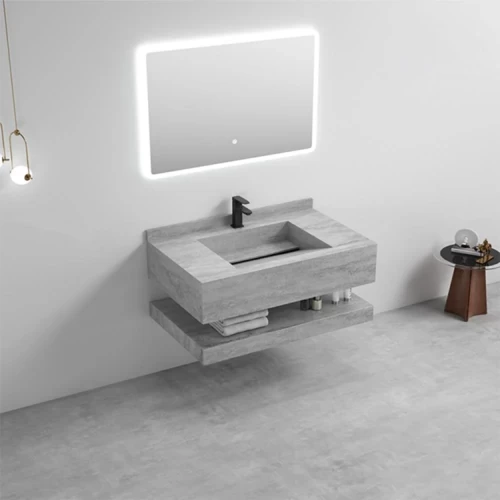 Stone Basin Set, 60 cm, Grey Color Stone Basin Set, 60 cm, Grey Color