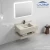 Stone Sink Bathroom Sink, 60 cm, beige Color