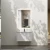 Wooden Wash Unit Gray color, Size 60 cm