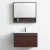 Wooden Vanity Unit, 60 cm, Dark wooden Color