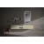 Wooden Wash Unit, Distinctive Design, Gray color, 99 x 49 cm