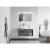 Wooden Bathroom Sink, Contemporary Design, Light wooden color, 110 cm size