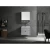 Wooden Washbasin, Distinctive Design, Black color, 120 cm size