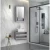 Elegant Look Wooden Bathroom Sink, Size 80 cm, Grey Color