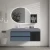 Modern Style Wooden Wash Unit, Size 100 cm, Grey Color