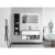 Elegant Look Wooden Vanity Unit, Size 100 cm, Grey Color