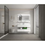 Contemporary Design Wooden Washbasin, Size 100 cm, white Color