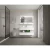 Contemporary Design Wooden Washbasin, Size 100 cm, white Color