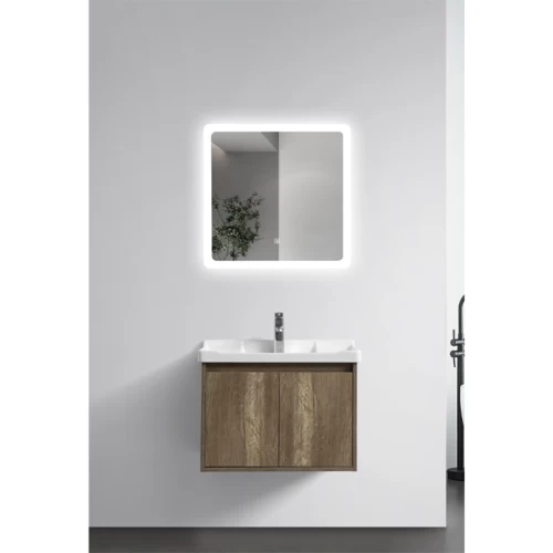 Rectangular Treated Wood Bathroom Sink, Size 60 cm , Wooden light color Rectangular Treated Wood Bathroom Sink, Size 60 cm , Wooden light color