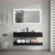 Industrial Stone Wash Sink, Size 100 cm, Black color