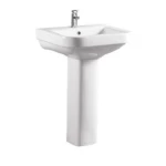 Ceramic Basin Set, Size 45 x 57 cm, beige Color