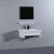 Distinctive Design Wooden Washbasin white color, Size 50 x 36 cm