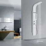 Shower Head, Stainless Steel, White color