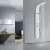 Shower Head, Stainless Steel, White color