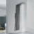 Wall Fixed Shower, Stainless Steel, Gray color