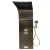 Wall Installation Shower, Stainless Steel, Bronze matte color