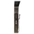 Mounted on Wall Shower, Stainless Steel, Bronze matte color