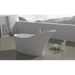 Classic stone Bathtub White matte color, Elegant Design