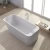 Classic stone Soaking Bath White matte color, Elegant Look