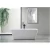 Classic stone Soaking Bath White color Rectangular shape, Elegant Design