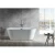 Oval Classic Soaking Bath White color, Elegant Design