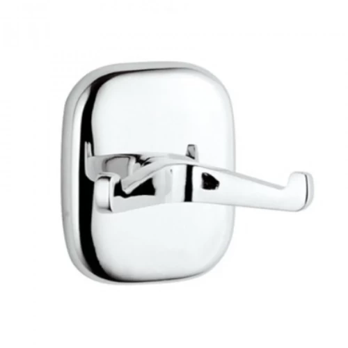 Towel Holder Chrome, Round Design, Stainless Steel, Made in Italy Towel Holder Chrome, Round Design, Stainless Steel, Made in Italy