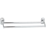 Cloths Holder Chrome, Round Design, Stainless Steel, Made in Italy