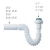 Faucet Hose, white color