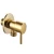Stainless Steel Angle Valve, 1/2×1/2 inch Size, Circle Shape, golden Color, ORIENT STANDARD, Made in China