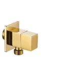 محبس زاوية ستانلس ستيل، مقاس  1/2×1/2 انش، شكل مربع، لون ذهبي، ORIENT STANDARD، صناعة صينية