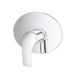 Concealed Shower Mixer Handle, Round Design, Chrome, Compatible with Smart Model