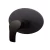 Concealed Shower Mixer Grip, Round Design, black, Compatible with Smart Model