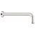 Wall-Mounted Shower Pipe, Round Design, Chrome, 30 cm Size