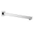 Chinese Wall-Mounted Shower Bar, Square Design, Chrome, 40 cm Size