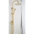 Square Bath Arm, Golden Finish