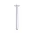 Overhead Shower Pipe, Square Design, Chrome, Size 40 cm