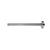Overhead Spray Pipe, Square Design, Chrome, Size 30 cm