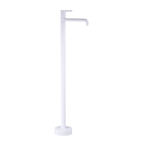 Freestanding Bathtub Spout, White Finish Freestanding Bathtub Spout, White Finish