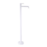 Freestanding Bathtub Spout, White Finish