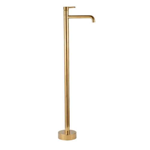 Freestanding Tub Mixer, Golden Finish Freestanding Tub Mixer, Golden Finish