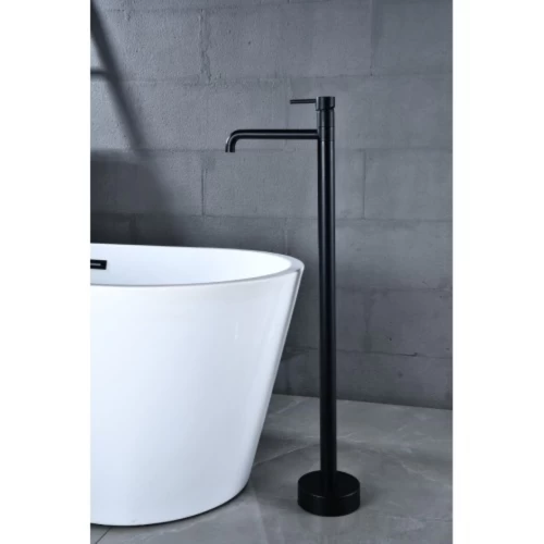 Freestanding Bathtub Spout, Black matte Finish Freestanding Bathtub Spout, Black matte Finish