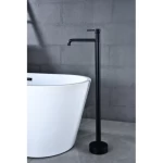 Freestanding Bathtub Spout, Black matte Finish