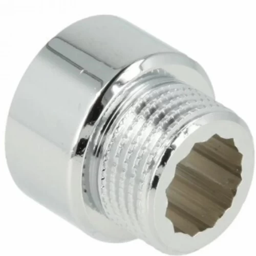 German Metal Bushing, Male, 10 mm, Chrome Coating German Metal Bushing, Male, 10 mm, Chrome Coating